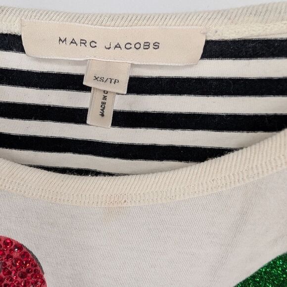 Colorful Sequin Striped T-Shirt - Picture 4 of 5